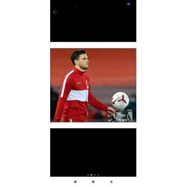 Jaket bola Liverpool grade ori