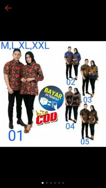 Atasan Batik Wanita M L Xl Xxl