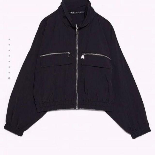 zara zipper jacket