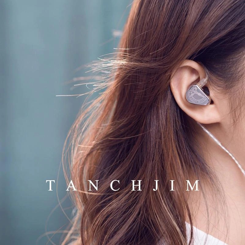 TANCHJIM Oxygen In-ear Earphone Carbon Nanotube Dynamic Driver Silver cable 3.5mm Juara Vokal Lover 