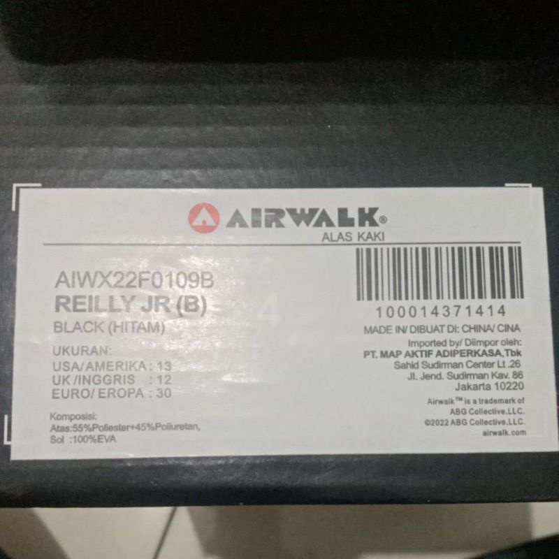 Sepatu Airwalk REILLY JR (B)