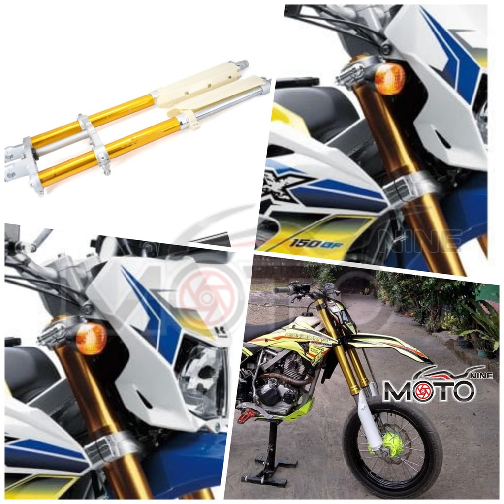 Jual Usd Shock Up Side Down Depan Klx 150 Cnc Shockbreaker Upside Down Dtracker 150 Japan Crf 2660