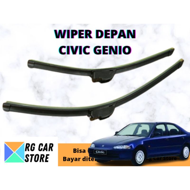 WIPER CIVIC GENIO FRAMELESS DIJAMIN PNP BERKUALITAS BERGARANSI