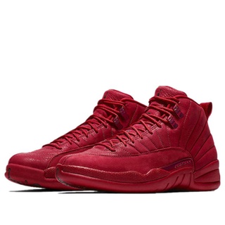 jordans all red 12