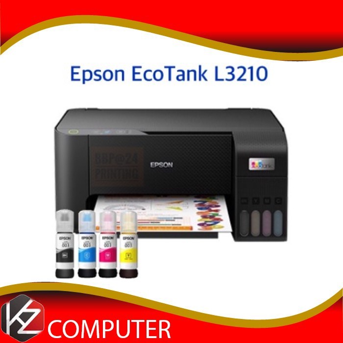 Printer Epson L3210 A4 All in One Ink Tank Printer