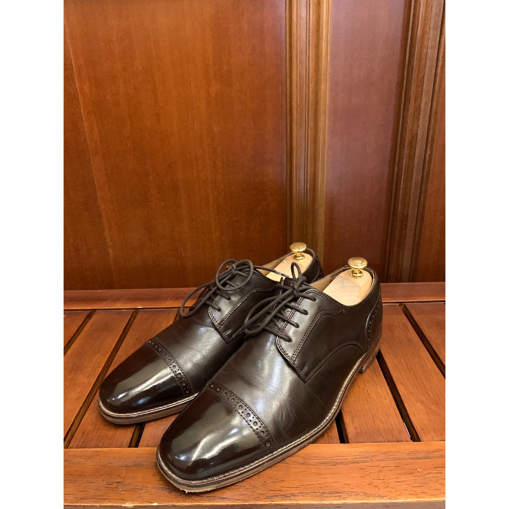 Cole Haan Pria - Sepatu kantor kulit asli