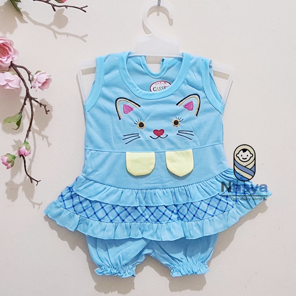 [N-078] NEW PRODUCT ! Setelan Baju Bayi Perempuan - Naomi (3-6 bulan)