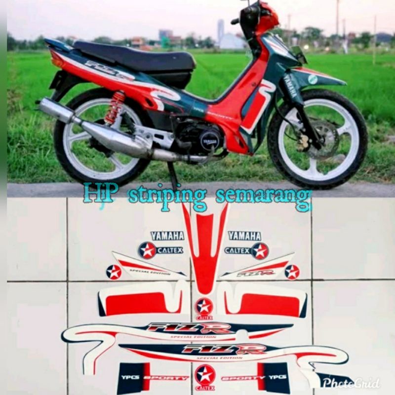 Striping Yamaha FIZR Caltex