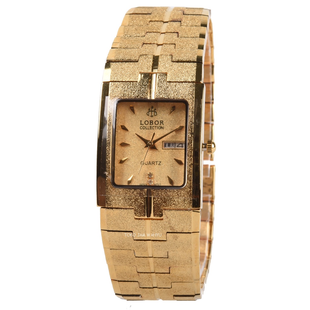 Lobor 571M-A Jam Tangan Wanita - Gold - Stainless Steel Bracelet