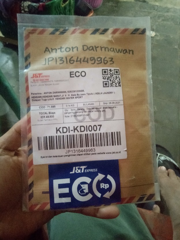 Satu Set Spuyer Dryer Konversi - Pengering Panjang Dan Nepel Selang Gas