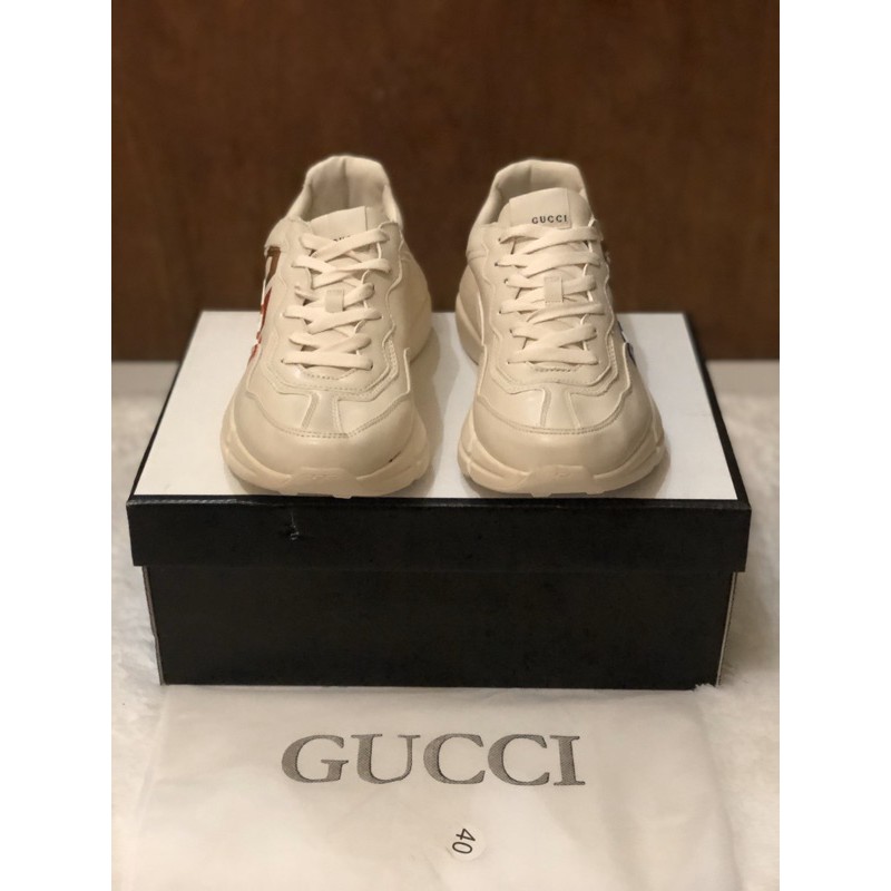 Sepatu Gucci Rhyton Glitter Premium Quality