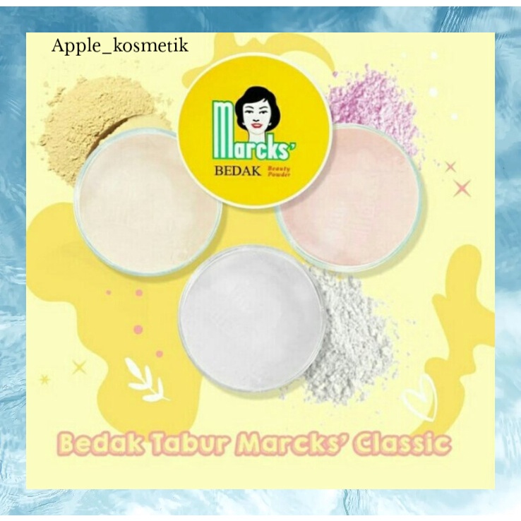 Marcks Bedak Tabur Classic 40gr (BPOM)