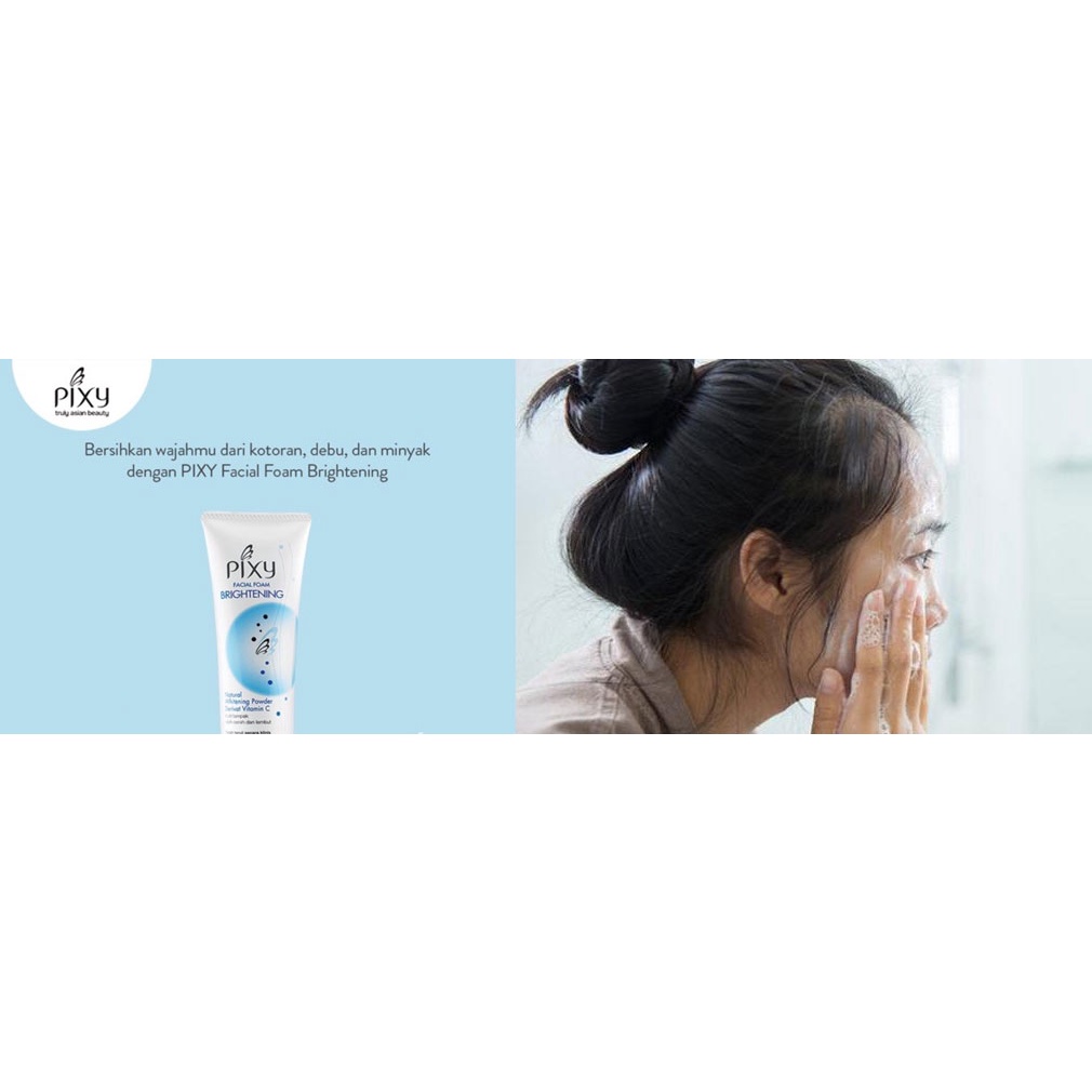 ❤ jselectiv ❤ PIXY BRIGHTENING Series | PIXY BRIGHTENING Facial Foam (Cuci Muka) / Toner / Milk Cleanser (Susu Pembersih) / Cleansing Express (Pembersih Penyegar)