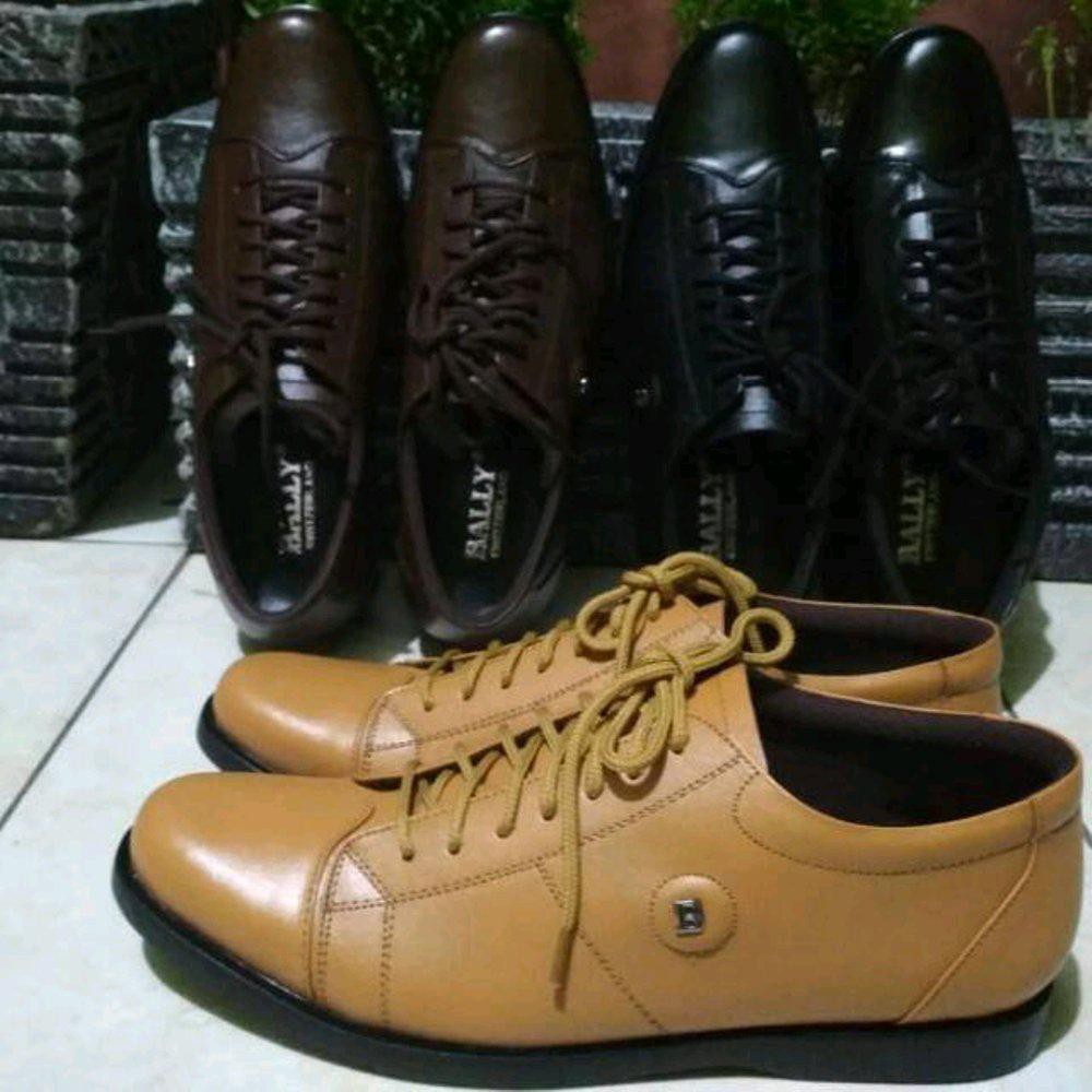 sepatu loafers bally pria sepatu casual pria bally sepatu pantofel