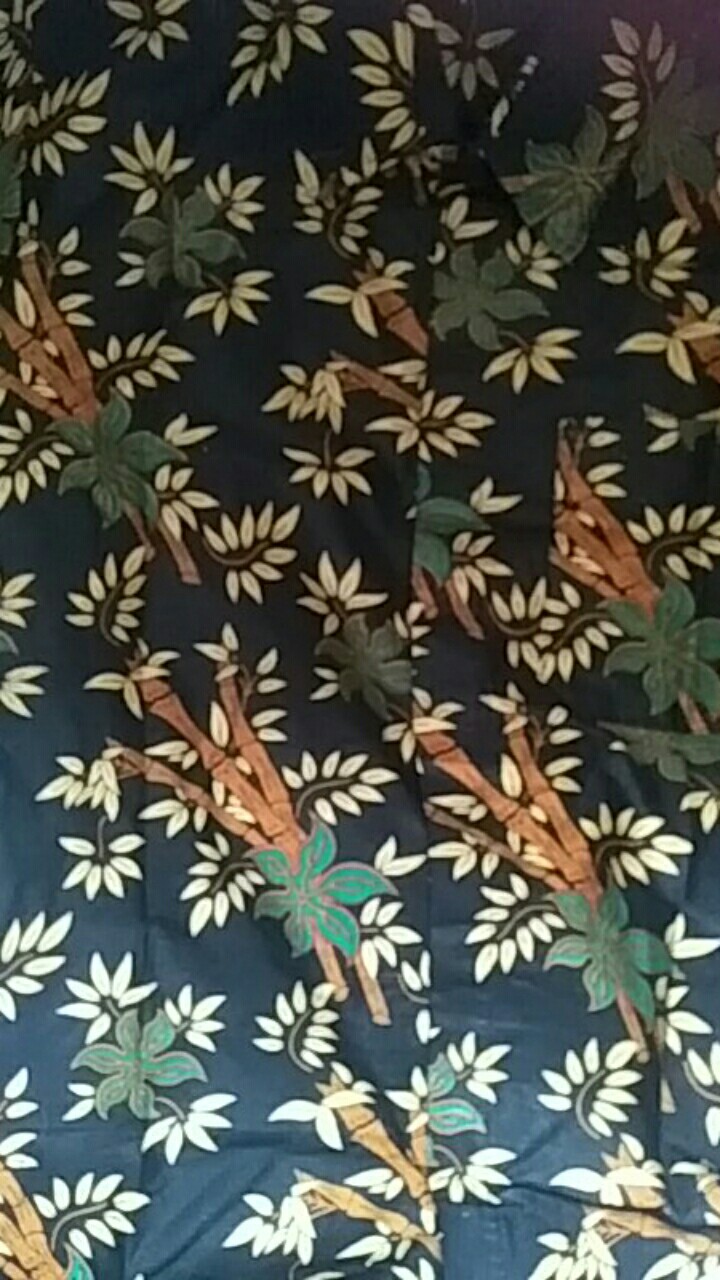 Couple Kemeja Batik Anak Bambu Tosca