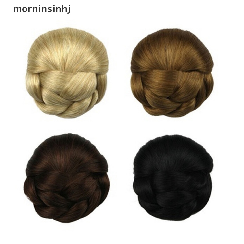 2017 Wig / Rambut Palsu Model Bun Chignon Messy Chignon Bahan Sintetis