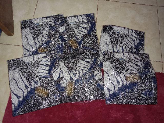 Bswart Batik Hrb026 Kenongo Hem Pendek Padi Pekalongan M L Xl Batik Pria Murah Modern Grosir