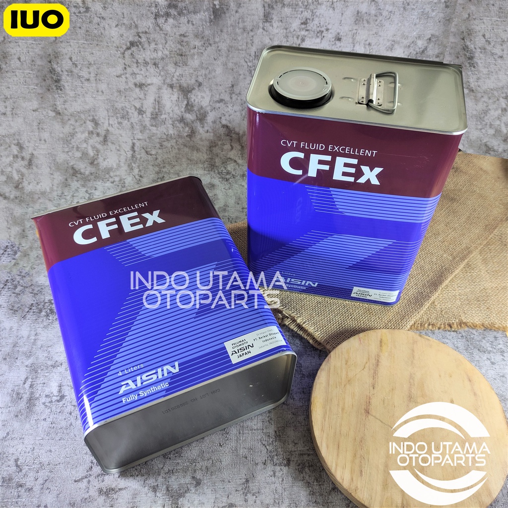 Oli Aisin CFEx CVTF Auto matic Transmisi FULLY SYNTHETIC isi 4 ltr ASLI