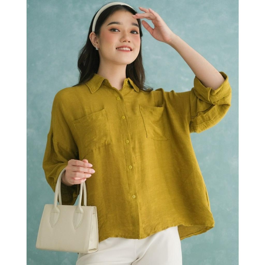 Myrubylicious FAWIJA SHIRT KODE LK2427| KEMEJA | KEMEJA WANITA | KEMEJA CRINCLE