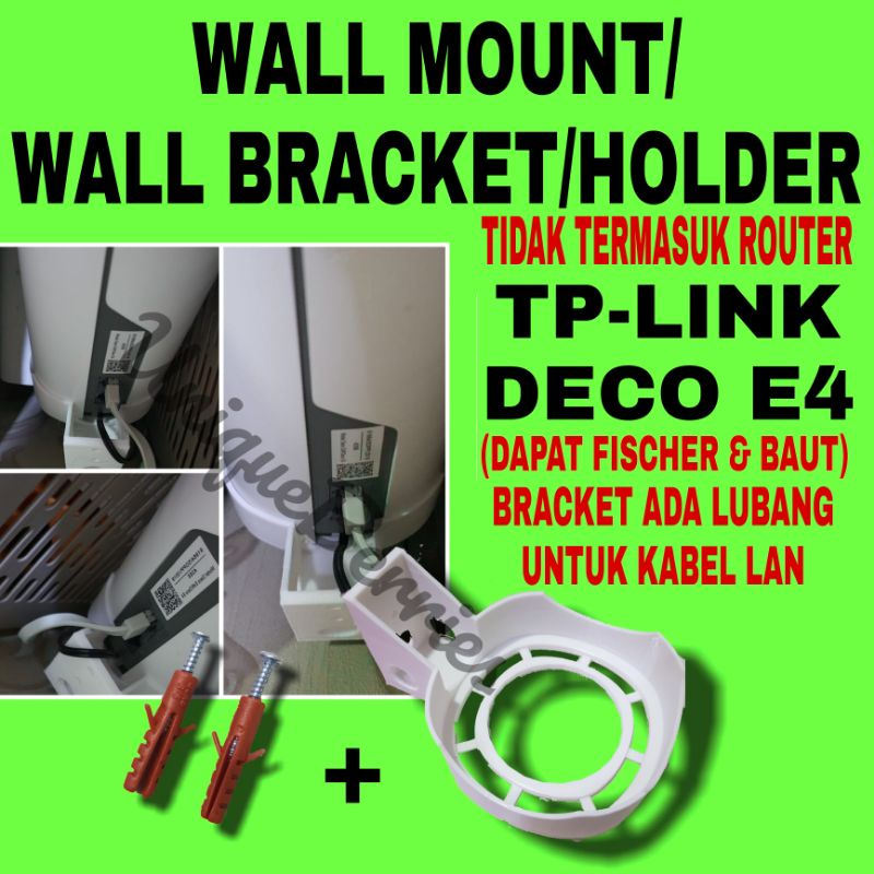 tplink tp link Deco E4 M4 wall mount bracket holder