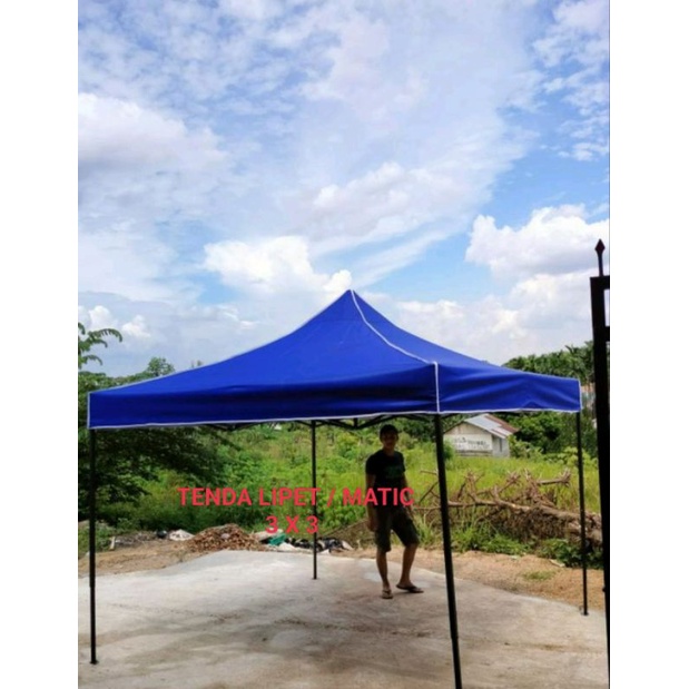 TENDA LIPAT/ MATIC UKURAN 3 X 3