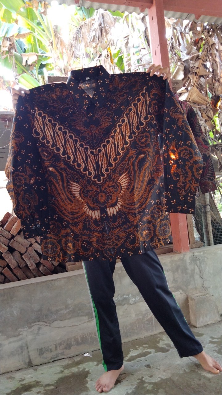 Batik Pria Wening Katun Halus Sragenan Size S-xxl Asli Solo High Quality