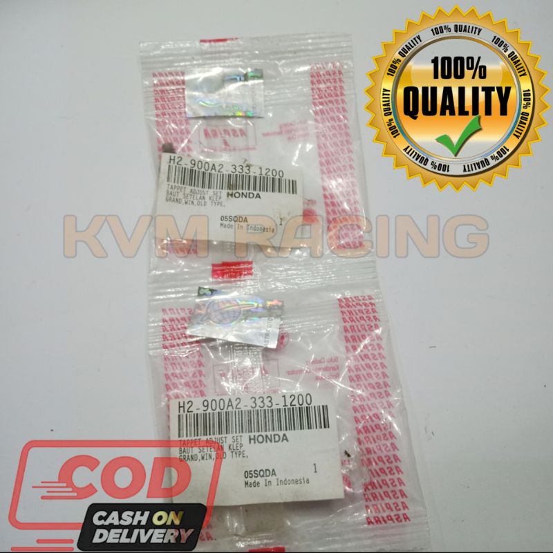 baut stelan klep motor honda grand,c70,supra,original ASTRA OTOPART