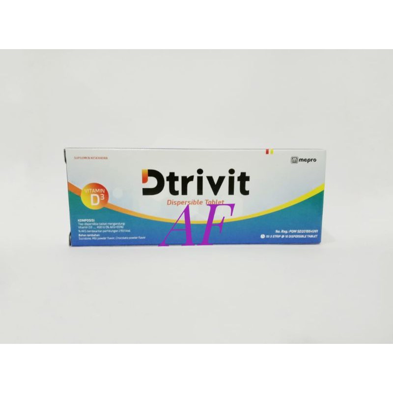 Dtrivit Tab Dispersible isi 30 (Meprofarm)