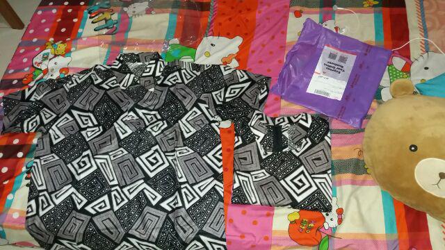 Atasan Batik Dolby Dolbi Dobby Doby Tenun Sutra Tulis Halus Katun Atbm Baron ,sarombit Atasan