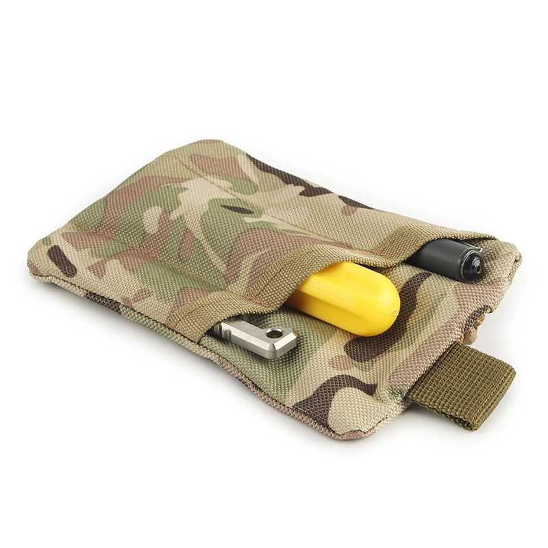 Pouch Multifungsi EDC Outdoor Sports Bag Tactical Dompet Sport Mini Minimalis erlengkapan Travel Berkualitas