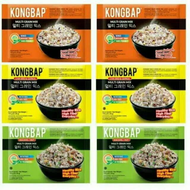 

Kongbap 150 gram Kongbab 150 gram Multi Grain Beras Jepang Beras Korea Campuran Beras Mix Grain biji