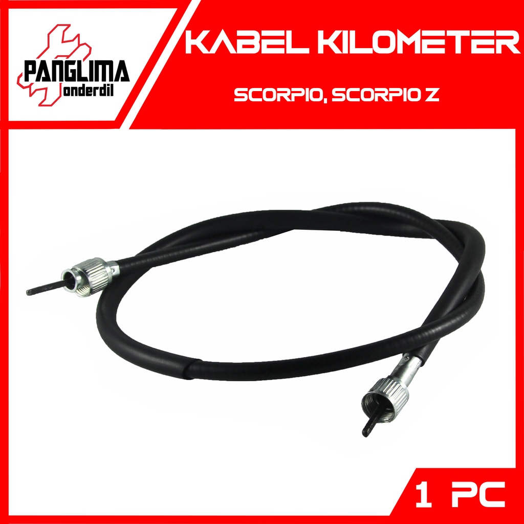 Kabel Kilometer Scorpio &amp; Scorpio Z Lama Tali Kilo Meter-KM-Speedometer-Spedometer-Speedo-Spedo-Spido Meter