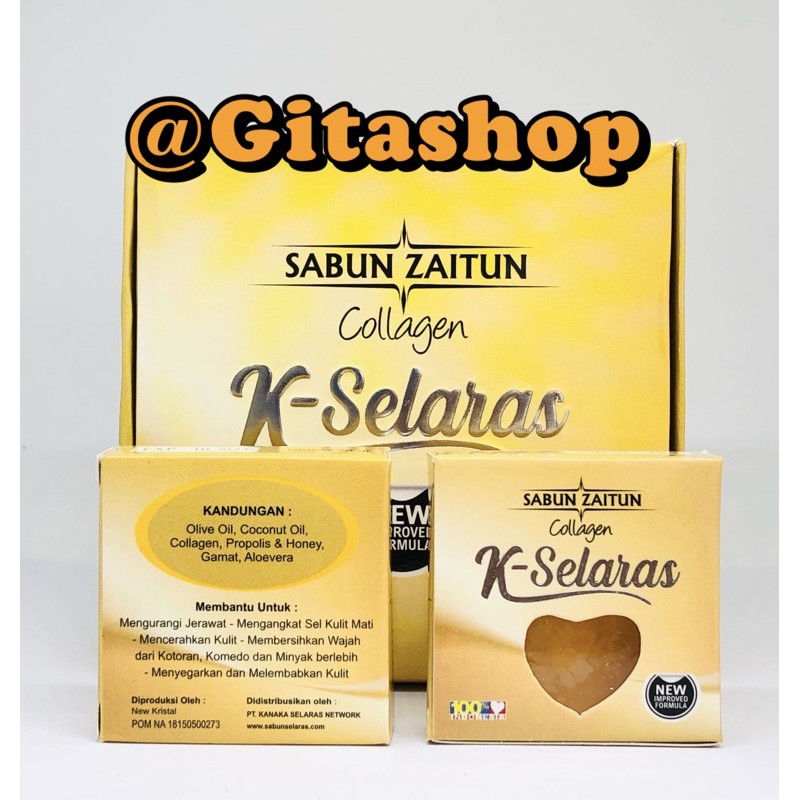 

SABUN ZAITUN K-SELARAS COLLAGEN ORIGINAL ( eceran )