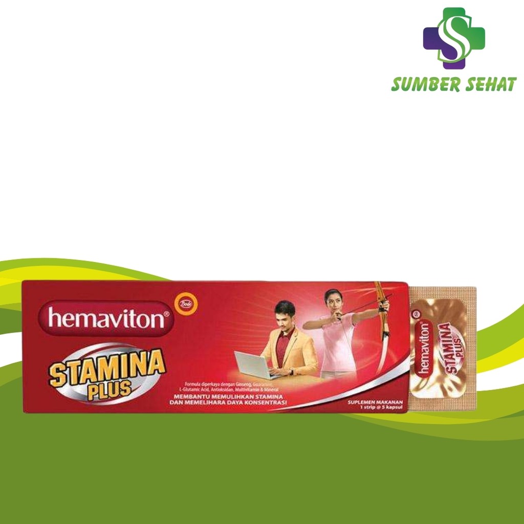 HEMAVITON STAMINA PLUS STRIP 5 KAPSUL