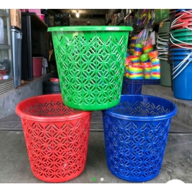 Tempat sampah keranjang sampah bee plast plastik