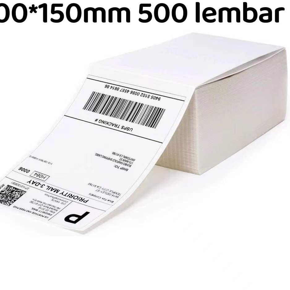 

Paling Dicari.. Kertas Thermal/Kertas Print Thermal Tempel 100x150mm & 100x100mm (isi 500 lembar)