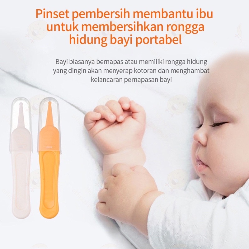 Jepitan Pembersih Hidung dan Upil Bayi Baby Nose Picker