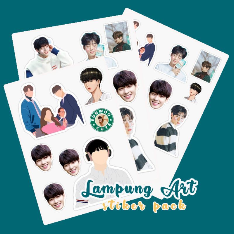 

Suho Lee True Beauty Drama Korea Sticker Sheet