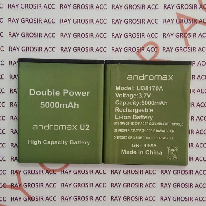 Baterai Double Power Andromax U2 Qi E2+ E2 Plus Li38170A