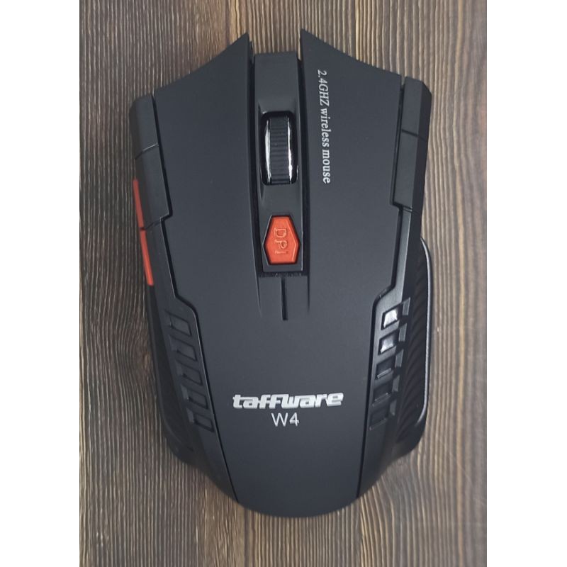 Mouse PC Gaming wireless Mouse speed  2000 DPI game wire less Taffware Fantech W4 Hitam jnp