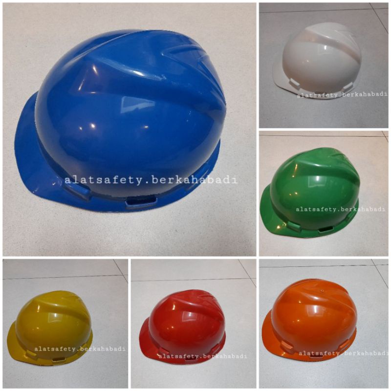 Helm Proyek TS / Helm Safety Proyek Komplit inner dan Tali Dagu