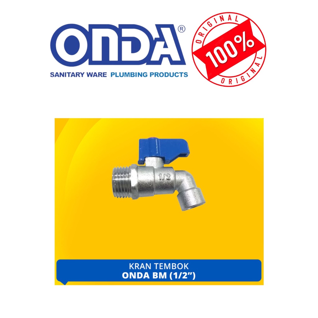 KRAN ONDA BIRU CEBOL BM 1/2&quot;