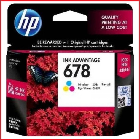 HP 678 Colour INK CARTRIDGE - ORIGINAL