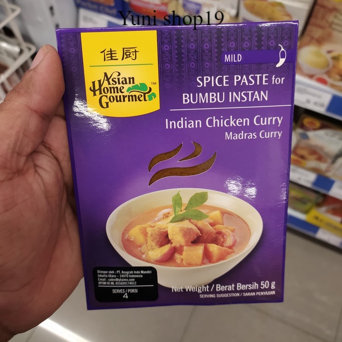 

ahg indian chickend curry 60gr