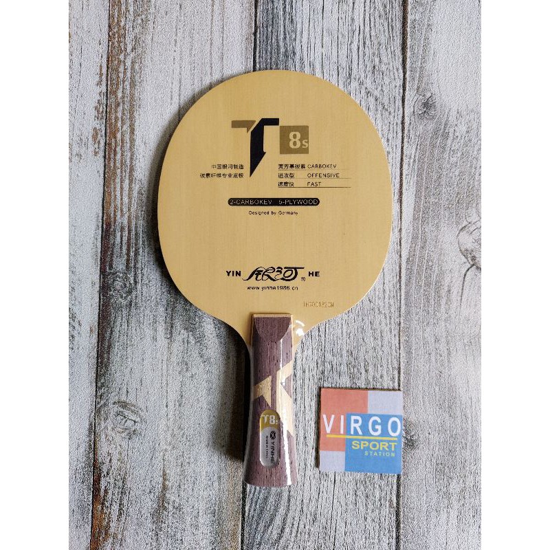 Yinhe T8S Kayu bet pingpong T8 s 100%ORIGINAL