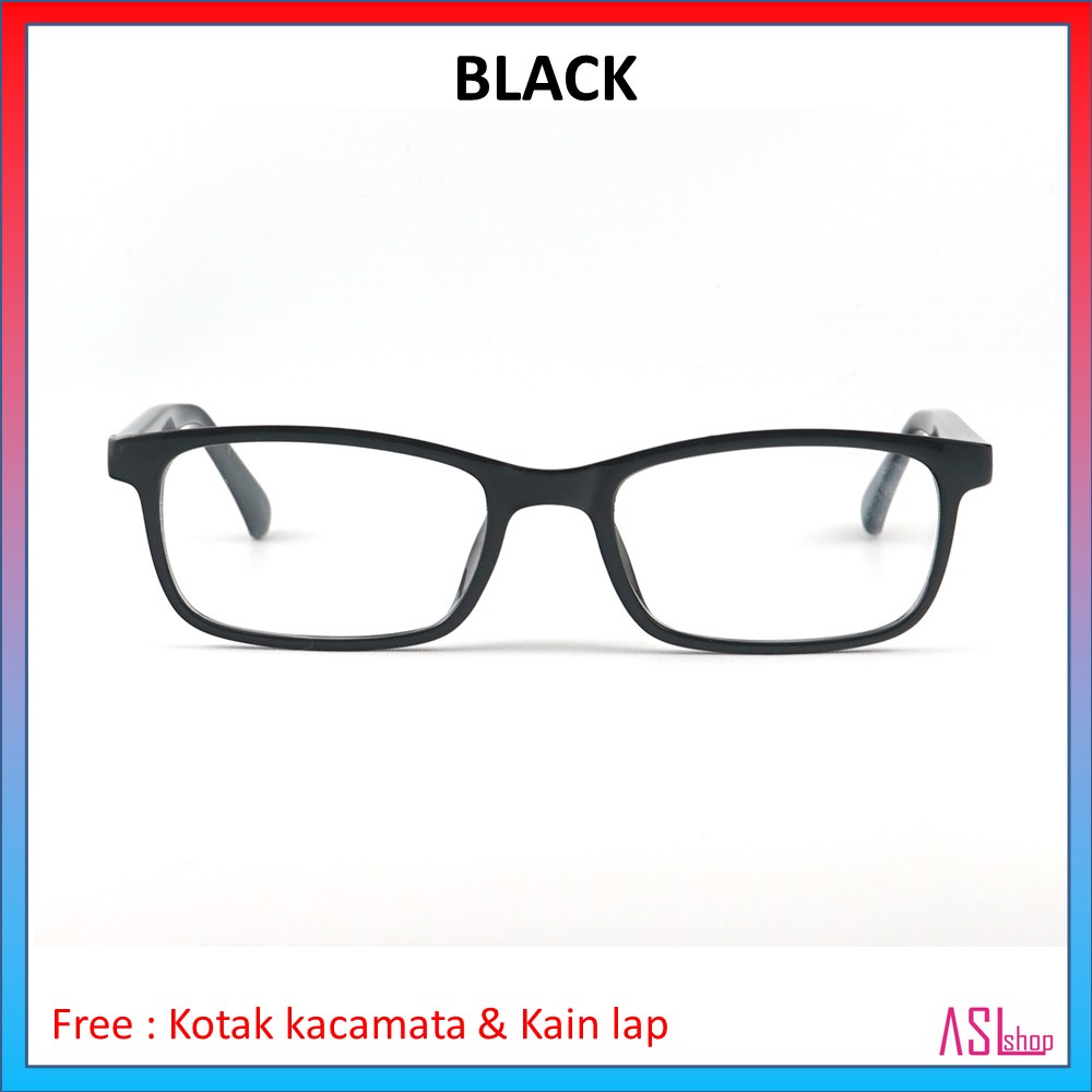 FRAME DAN KACAMATA MINUS (ID B050) REMAJA DAN ANAK2