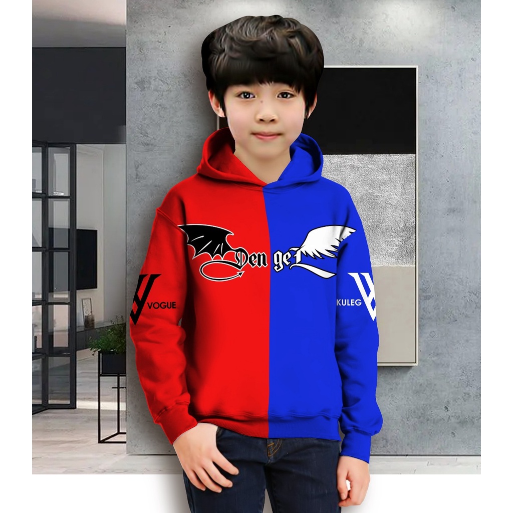 Hoodie Anak Vaque Anak Gaming Bahan Fleece Tebal /Jaket Anak Laki Laki/Jaket Anak Terbaru/4-11 TAHUN(FLAVA_STORE)