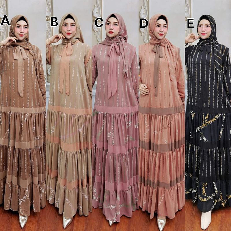 DRESS QIRANI PREMIUM OLEH YODIZEIN