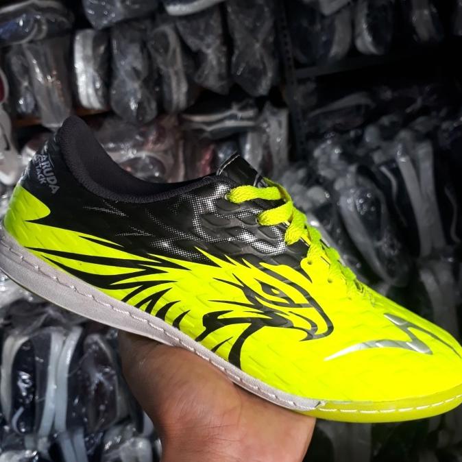 Sale Jual Sepatu Futsal Warn Orange,Stabilo,Orange Hitam - Paling Diminati