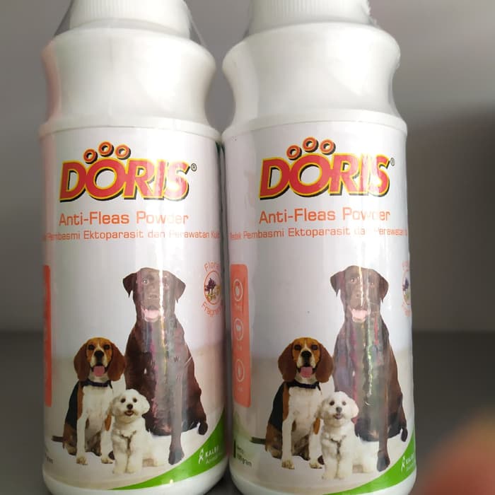 BEDAK KUTU Anjing - Bedak Doris Anti Kutu Murah -Obat Kutu BEDAK DORIS 100 Gram